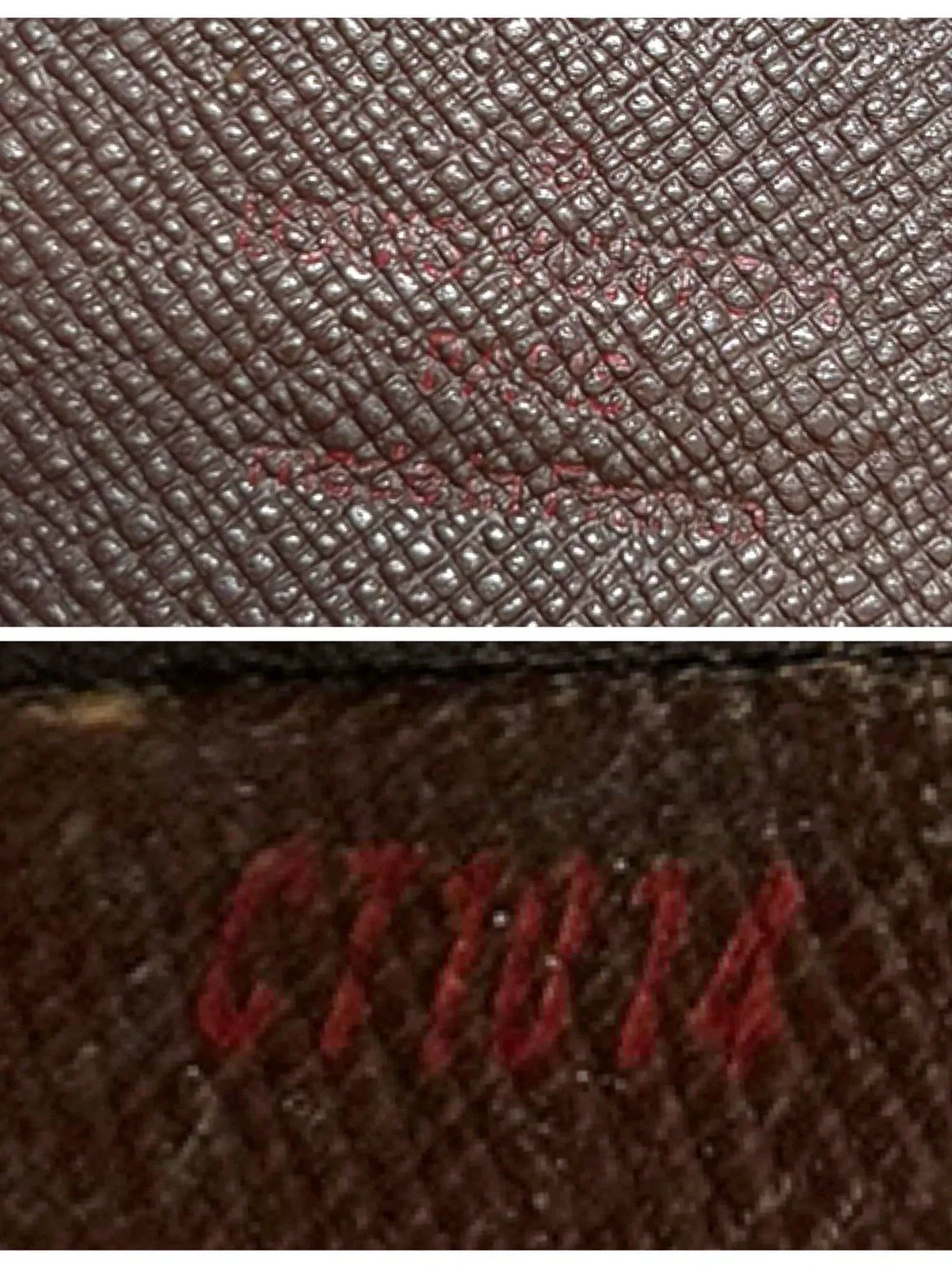 LOUIS VUITTON Damier Ebene Mini Pouch